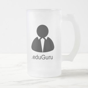 .eduGuru Bier-Tasse 16 Unze Mattglas Bierglas