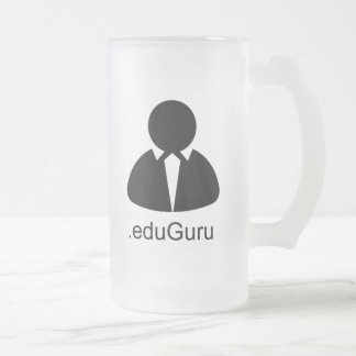 .eduGuru Bier-Tasse 16 Unze Mattglas Bierglas