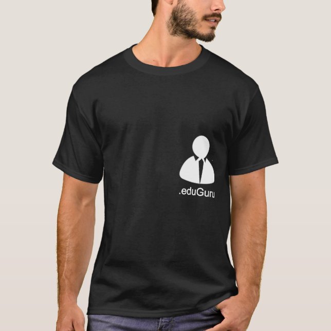 .eduGuru - Got Guru? (Schwarzes) T-Shirt (Vorderseite)