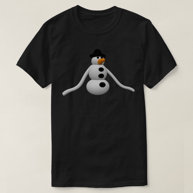 EdukayFUN snowman T-shirt (Design vorne)