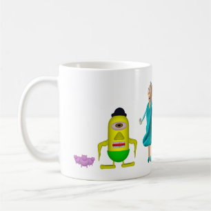 EdukayFUN-Tasse (Mit Johnny, Papa, Ulsa & mehr) Kaffeetasse