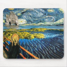 Edvard Meets Vincent Mousepad