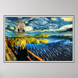 Edvard Meets Vincent Poster