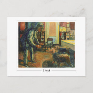 Edvard Munch #13-3 - Kunst Postkarte