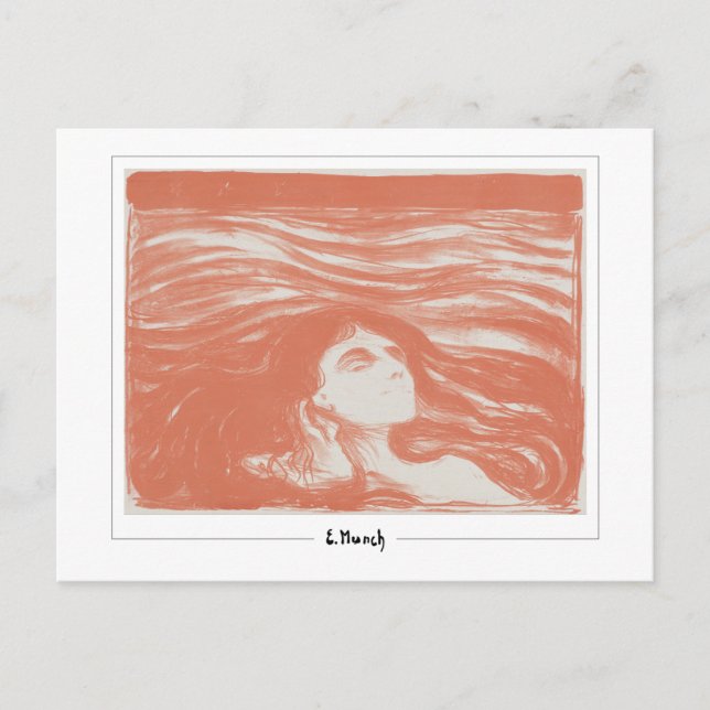 Edvard Munch #310-2 - Fine Art Postkarte (Vorderseite)