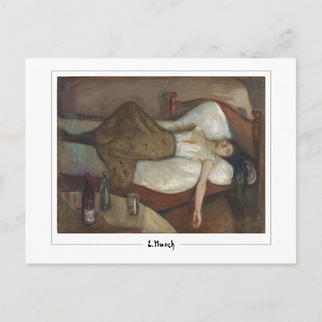 Edvard Munch #340-3 - Fine Art Postkarte (Vorderseite)