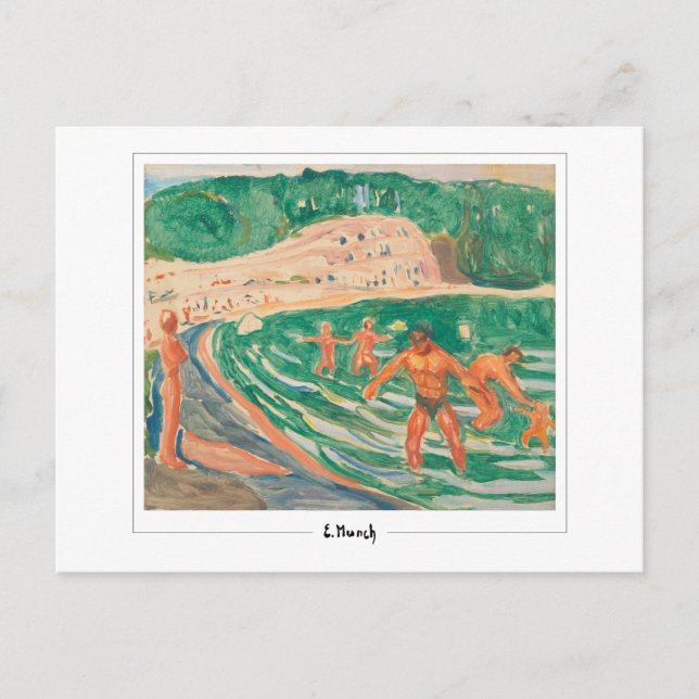 Edvard Munch #412-3 - Kunst Postkarte (Vorderseite)