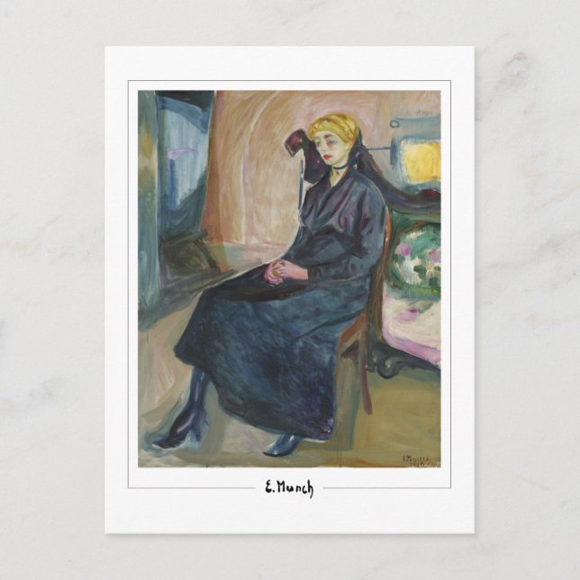 Edvard Munch #427-3 - Fine Art Postkarte (Vorderseite)
