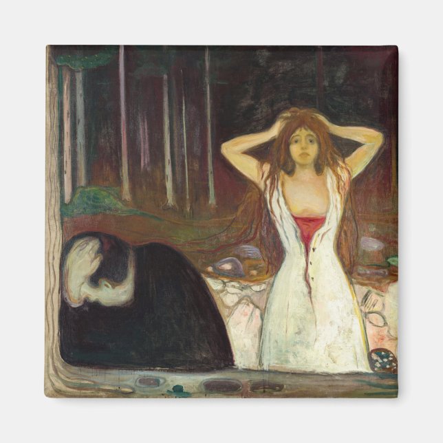 Edvard Munch - Ashes Magnet (Vorne)