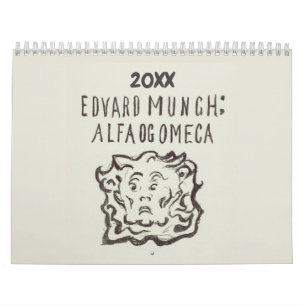 Edvard Munch Dark Depression Kalender