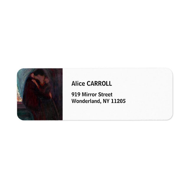 Edvard Munch - Der Kuss (Vorne)