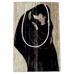 Edvard Munch - Der Kuss IV Mittlere Geschenktüte