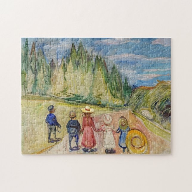 Edvard Munch - Der Märchenwald (Horizontal)