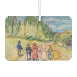 Edvard Munch - Der Märchenwald Autolufterfrischer