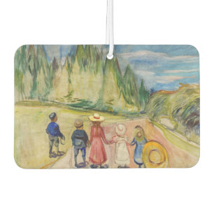 Edvard Munch - Der Märchenwald Autolufterfrischer