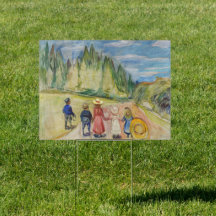 Edvard Munch - Der Märchenwald