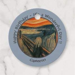 Edvard Munch der Party Items Collection Geschenkanhänger