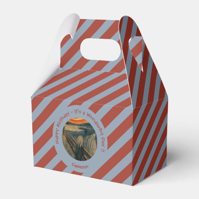 Edvard Munch der Party Items Collection Geschenkschachtel (Vorderseite)