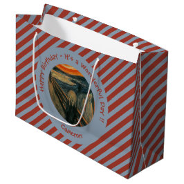 Edvard Munch der Party Items Collection Große Geschenktüte