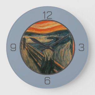 Edvard Munch der Party Items Collection Große Wanduhr