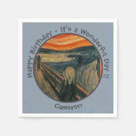 Edvard Munch der Party Items Collection Serviette