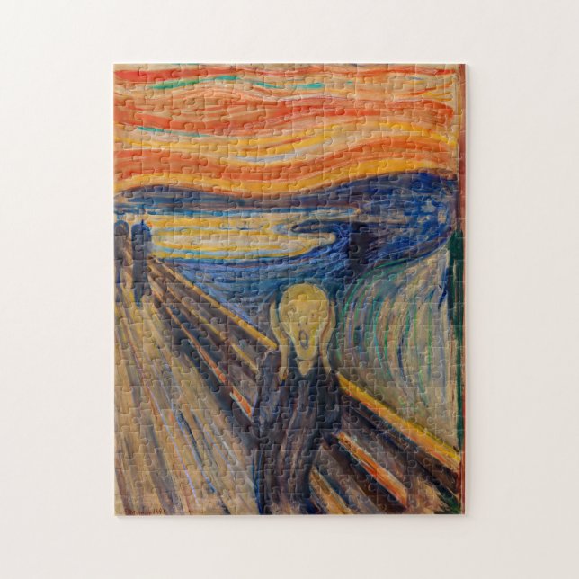 Edvard Munch - Der Schrei 1893 (Vertikal)