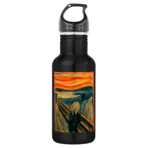 EDVARD MUNCH - der Schrei 1893 Edelstahlflasche