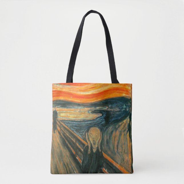 EDVARD MUNCH - der Schrei 1893 Tasche (Vorderseite)
