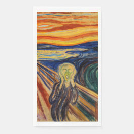 Edvard Munch - Der Schrei 1910 Serviette