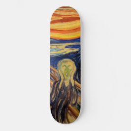 Edvard Munch - Der Schrei 1910 Skateboard