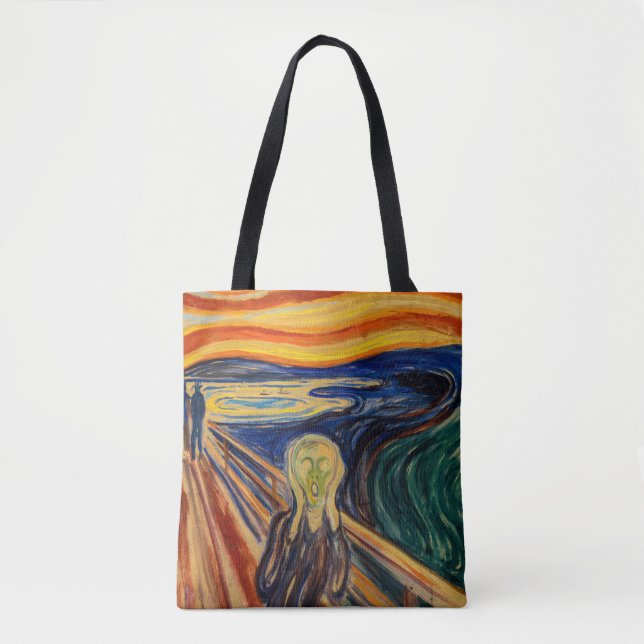 Edvard Munch - Der Schrei 1910 Tasche (Vorderseite)
