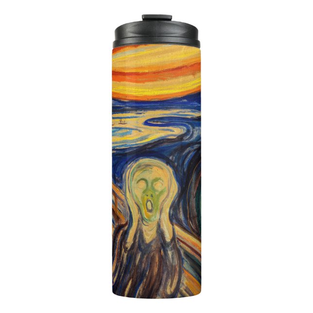 Edvard Munch - Der Schrei 1910 Thermosbecher (Vorderseite)