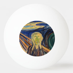 Edvard Munch - Der Schrei 1910 Tischtennisball
