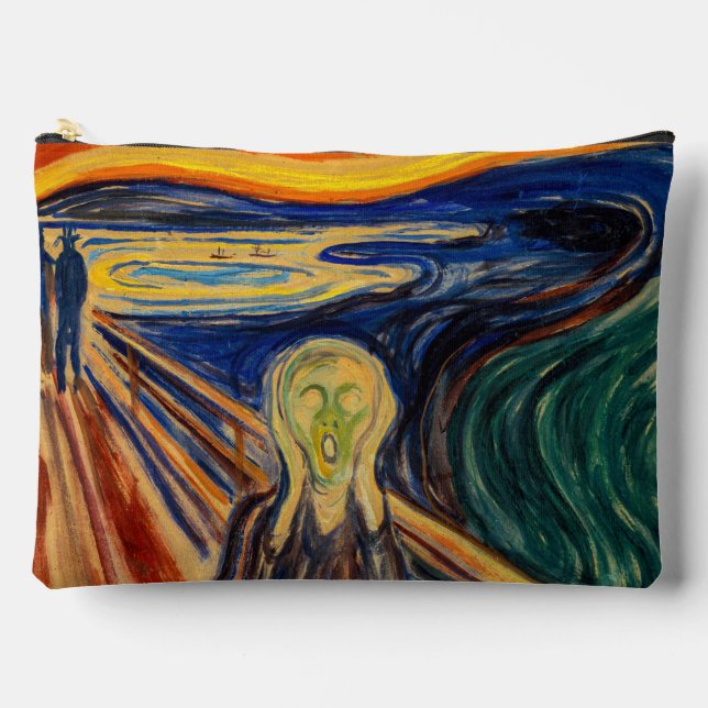 Edvard Munch - Der Schrei 1910 Zubehörtasche (Vorderseite)