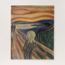 Edvard Munch - Der Schrei Fine Art Puzzle
