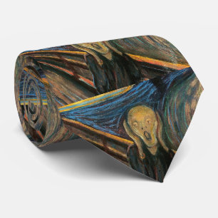 Edvard Munch, "Der Schrei" Krawatte