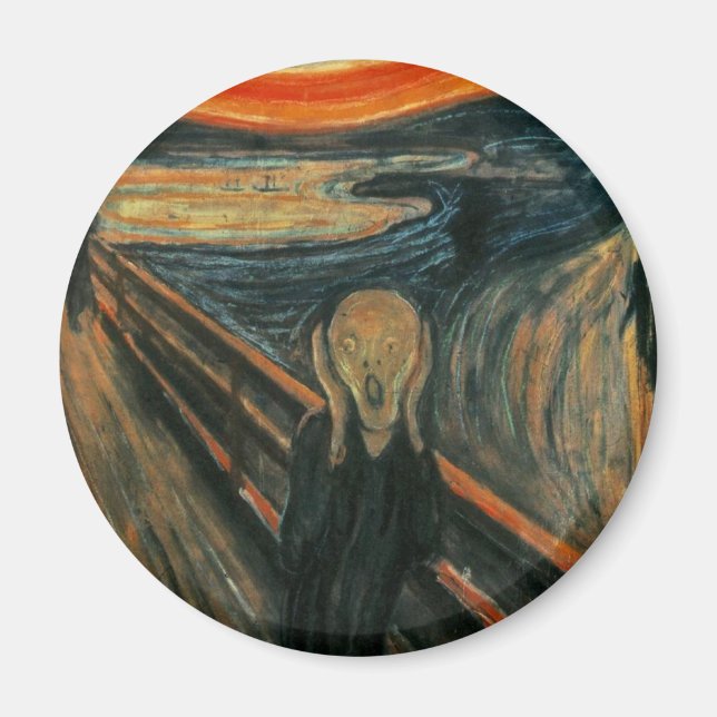 Edvard Munch - Der Schrei Magnet (Vorne)