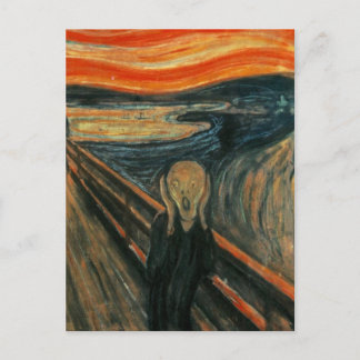 Edvard Munch - Der Schrei Postkarte