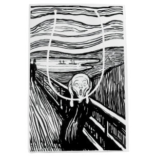 Edvard Munch - Der schreiende Lithograph Mittlere Geschenktüte
