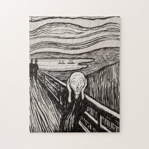 Edvard Munch der Scream Lithograph Print berühmt