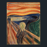 Edvard Munch der Scream-Malerei Poster<br><div class="desc">Edvard Munch's ikonisches 1893 expressionistisches Bild,  The Scream.</div>