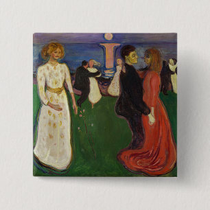 Edvard Munch - Der Tanz des Lebens Button