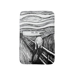 Edvard Munch - Die schreiende Lithografie Badematte