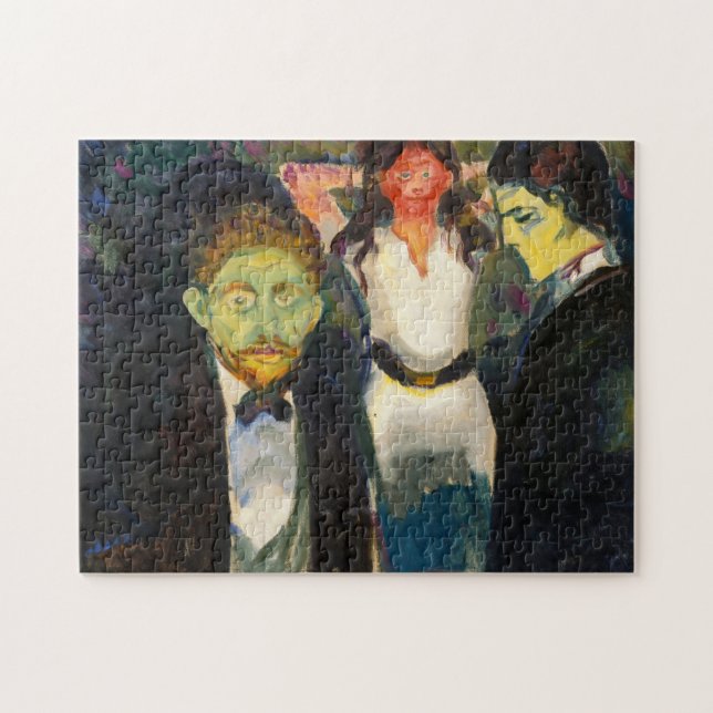 Edvard Munch - Eifersucht (Horizontal)