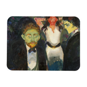 Edvard Munch - Eifersucht Magnet