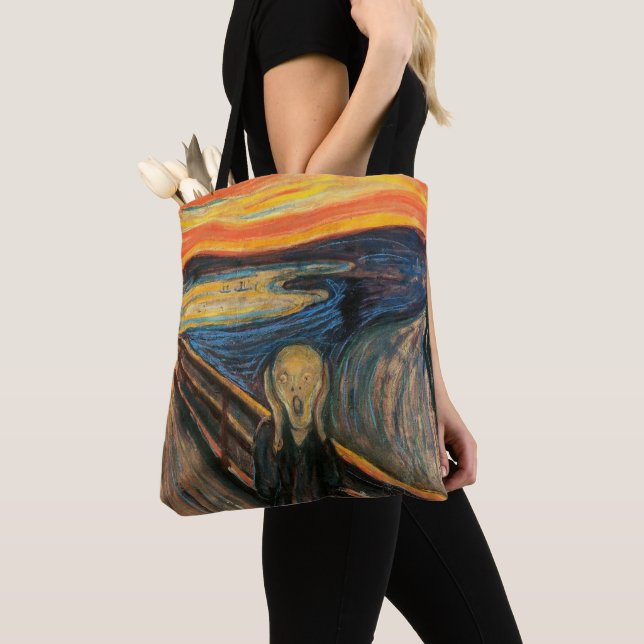 Edvard Munch ist der Schrei Tasche (Von Nahem)