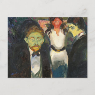 Edvard Munch - Jealousy Postkarte