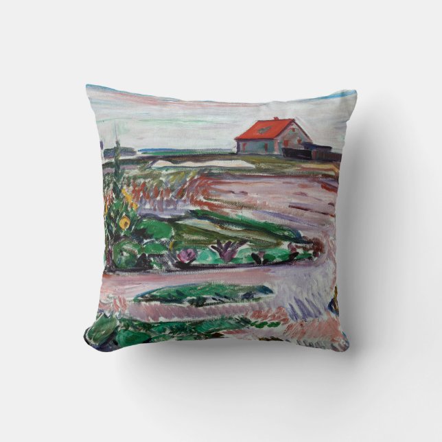 Edvard Munch - Küste. Landschaft in der Nähe von L Kissen (Vorderseite)
