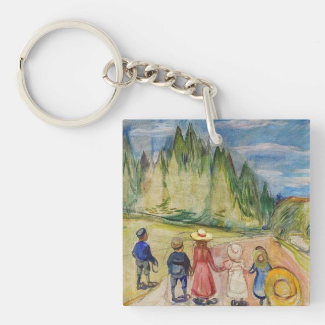 Edvard Munch - La forêt Fairytale (Devant)