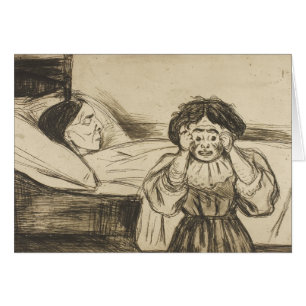 Edvard Munch - La mère morte et son enfant